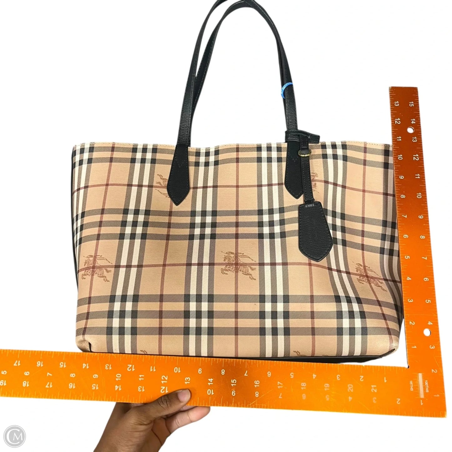 Tote Luxury Designer By Burberry, Size: Large