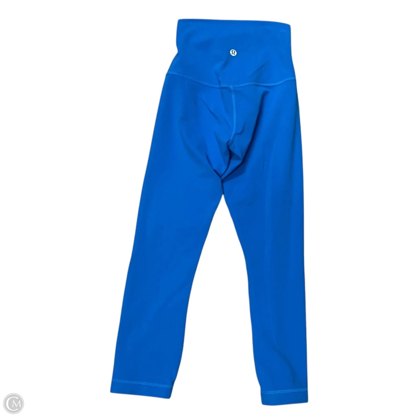 Athletic Leggings Capris By Lululemon In Blue, Size: 0