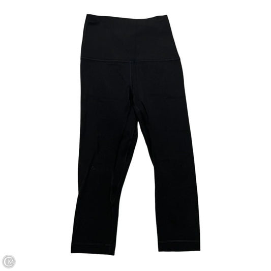 Athletic Leggings Capris By Lululemon In Black, Size: 0