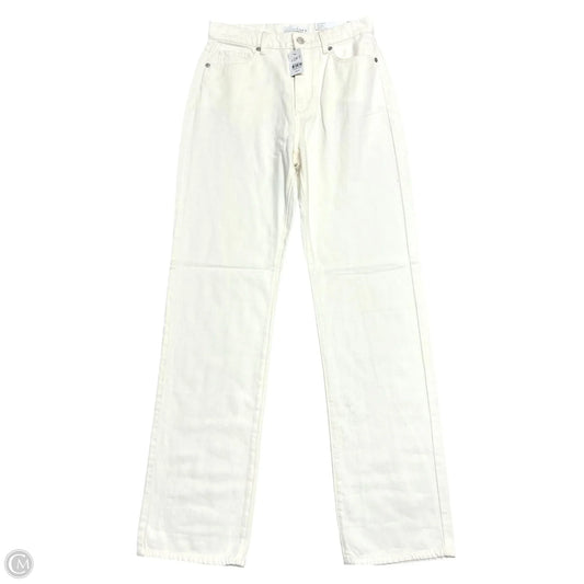 Jeans Straight By Loft In Beige, Size: 0