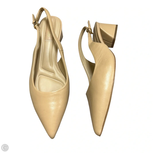 Shoes Heels Block By Franco Sarto In Tan, Size: 9.5