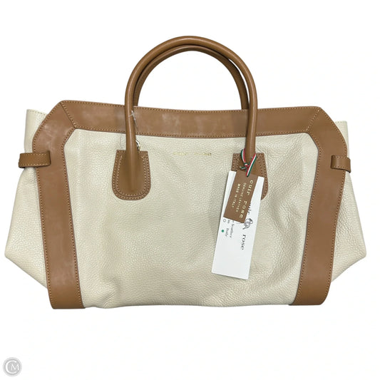 Handbag Leather By Cuir Rose, Size: Medium