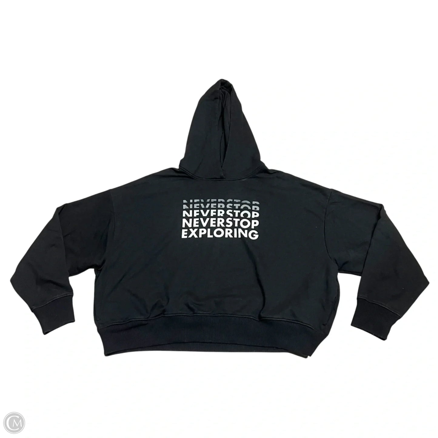Athletic Sweatshirt Hoodie By The North Face In Black, Size: Xxl