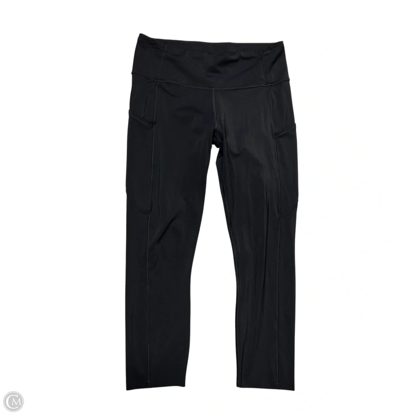 Athletic Leggings Capris By Lululemon In Black, Size: 10