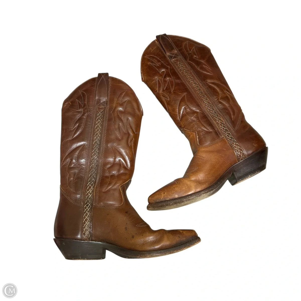 Boots Western By Cole-haan In Brown, Size: 6