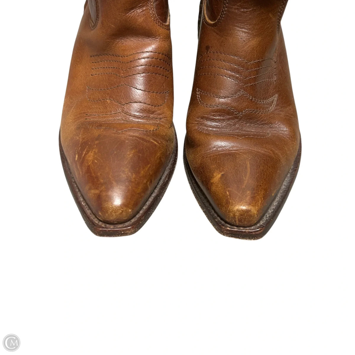 Boots Western By Cole-haan In Brown, Size: 6