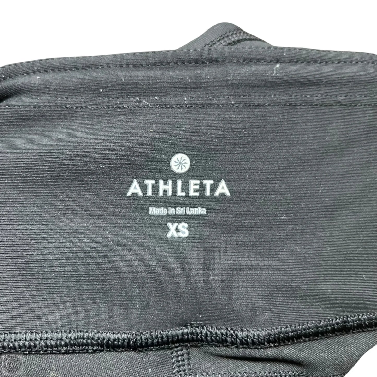 Athletic Leggings By Athleta In Black, Size: 0
