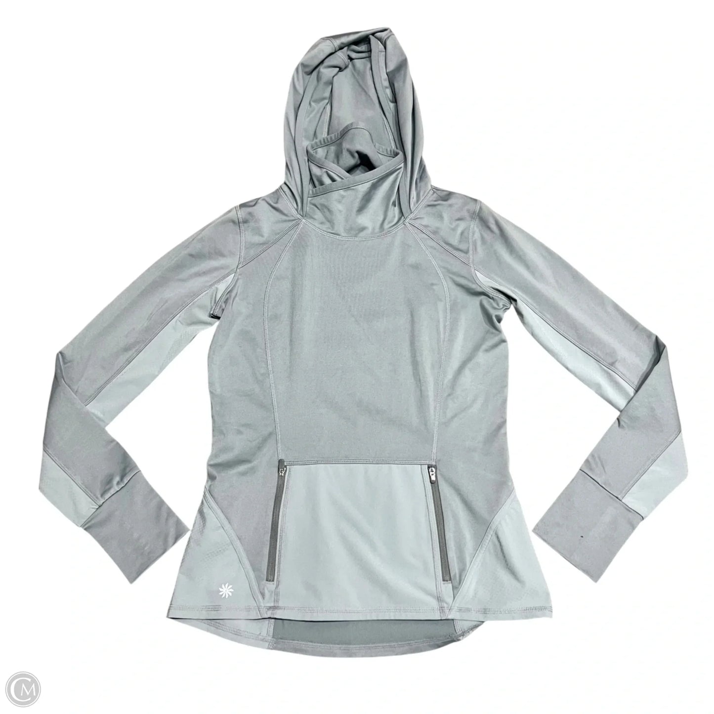 Athletic Sweatshirt Hoodie By Athleta In Grey, Size: Xs
