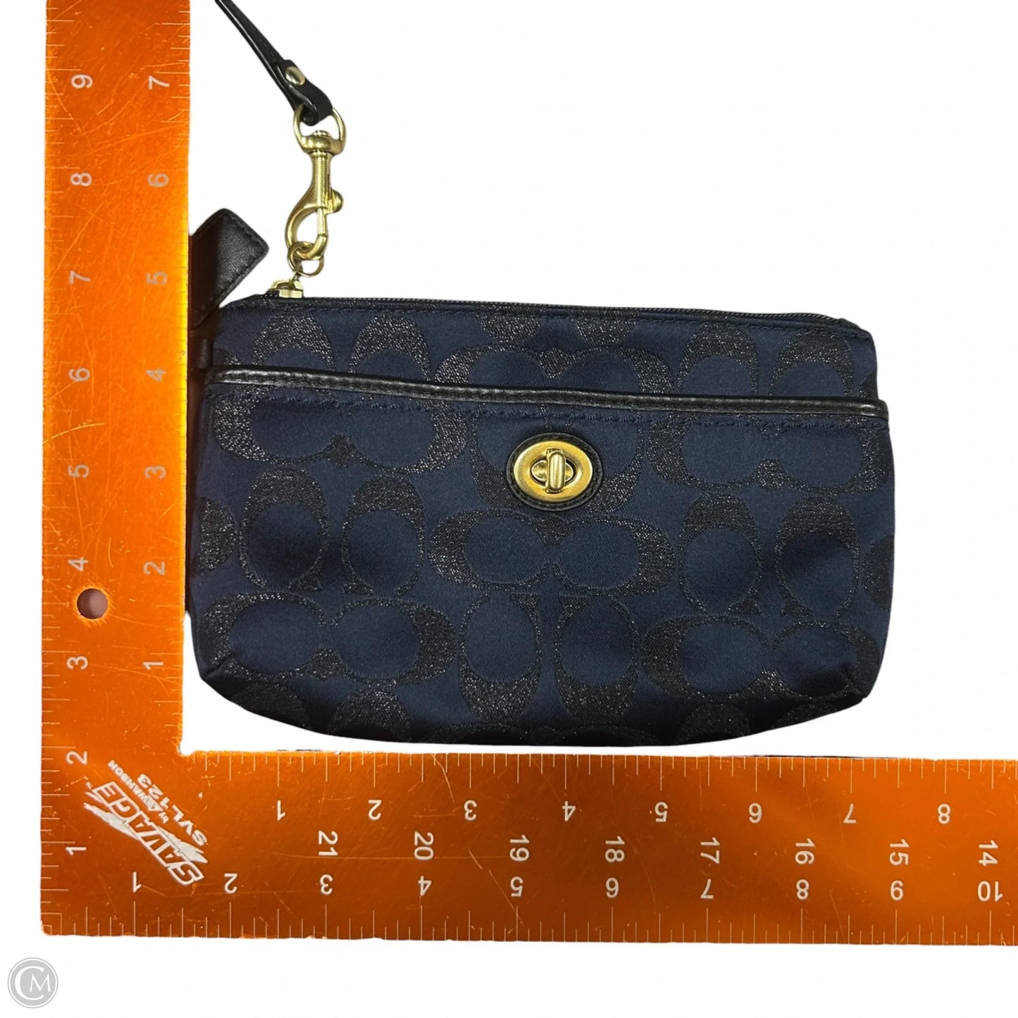 Wristlet Designer By Coach, Size: Medium