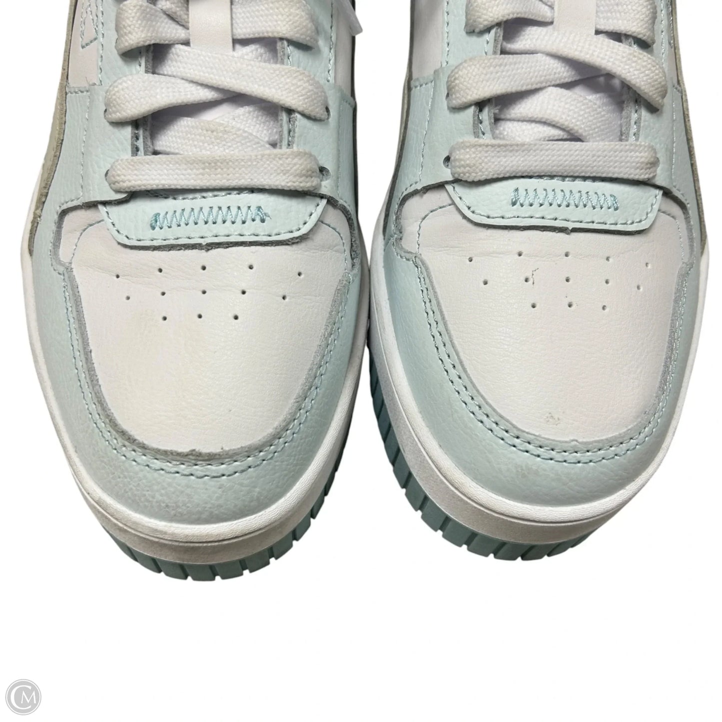 Shoes Sneakers By Puma In Blue & White, Size: 8.5