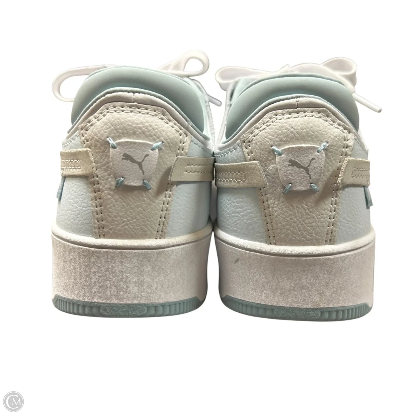 Shoes Sneakers By Puma In Blue & White, Size: 8.5