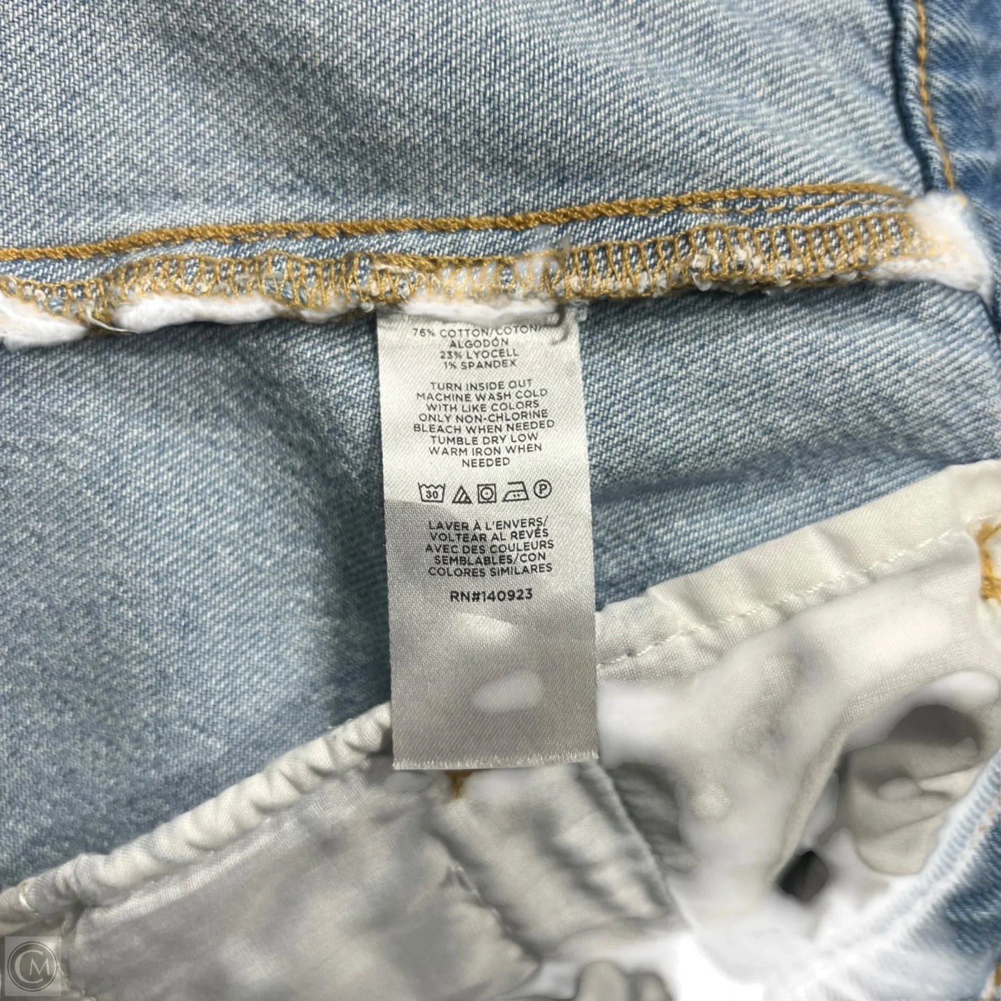 Jeans Wide Leg By Loft In Blue Denim, Size: 0
