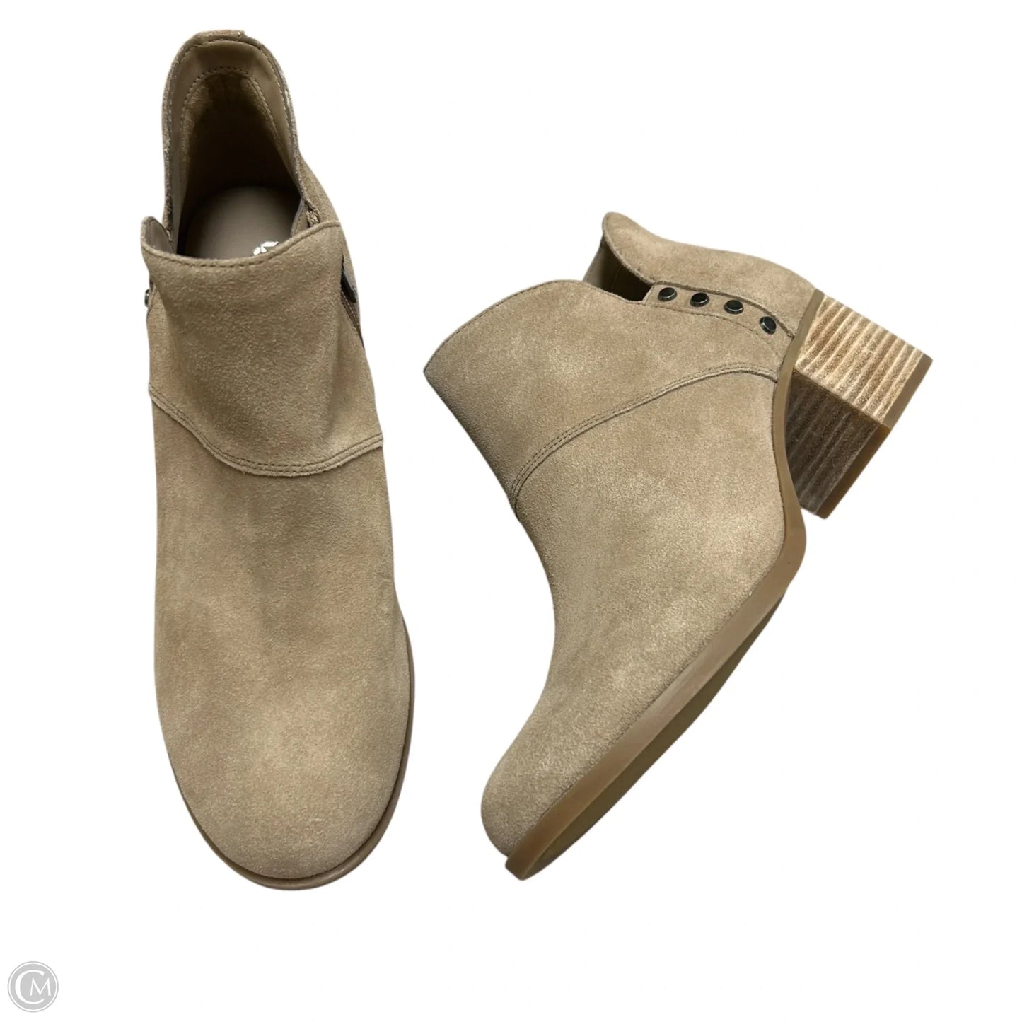 Boots Ankle Heels By Koolaburra By Ugg In Tan, Size: 9