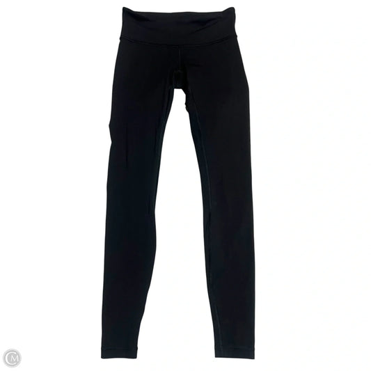 Athletic Leggings By Lululemon In Black, Size: 4