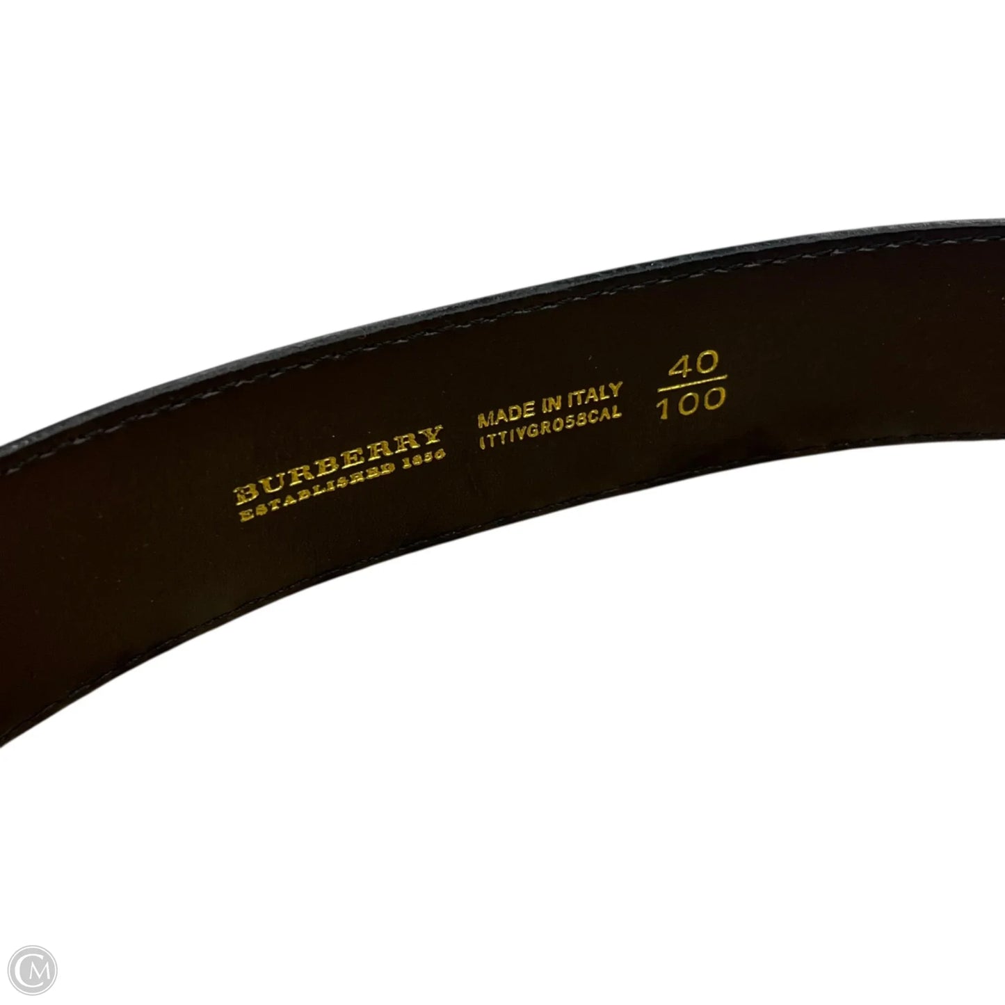 Belt Luxury Designer By Burberry, Size: M