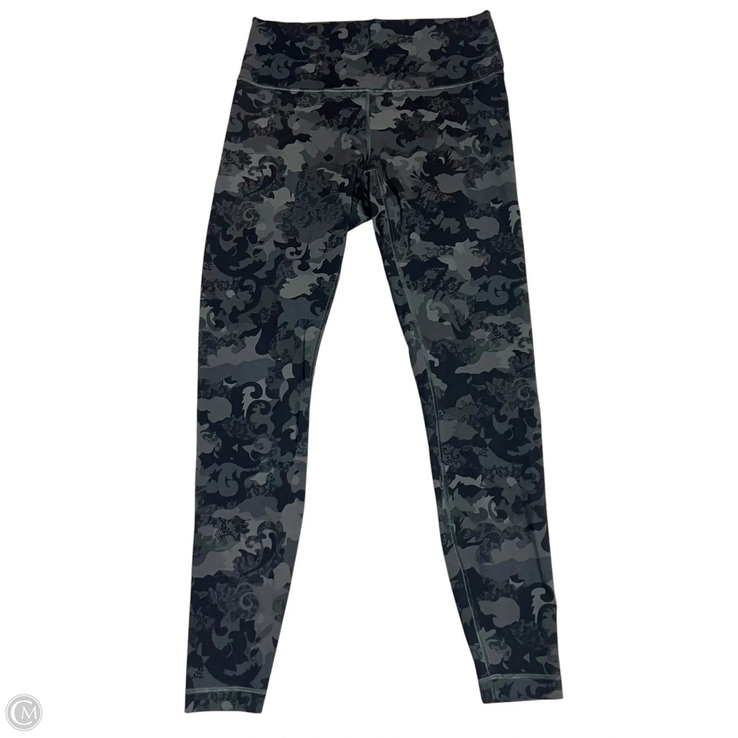 Athletic Leggings By Lululemon In Camouflage Print, Size: 12
