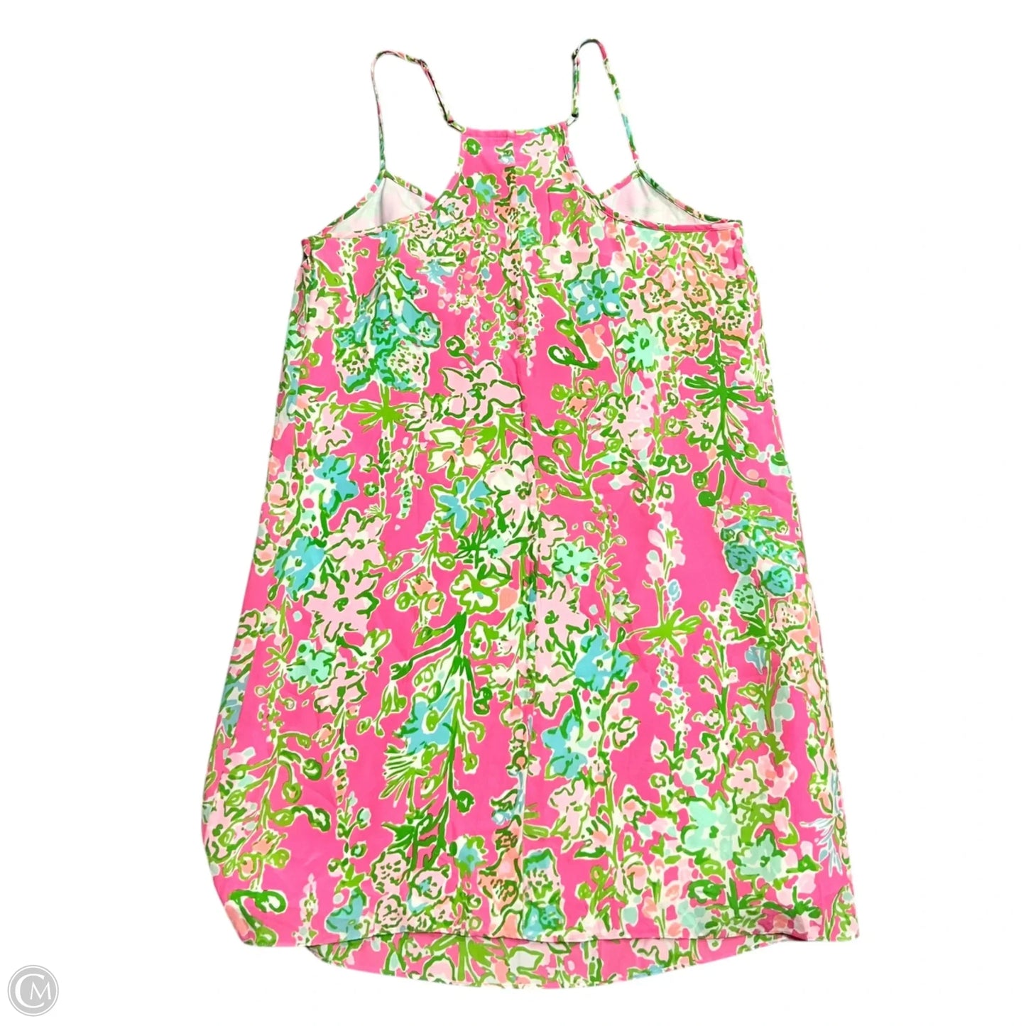Dress Designer By Lilly Pulitzer In Green & Pink, Size: Xs
