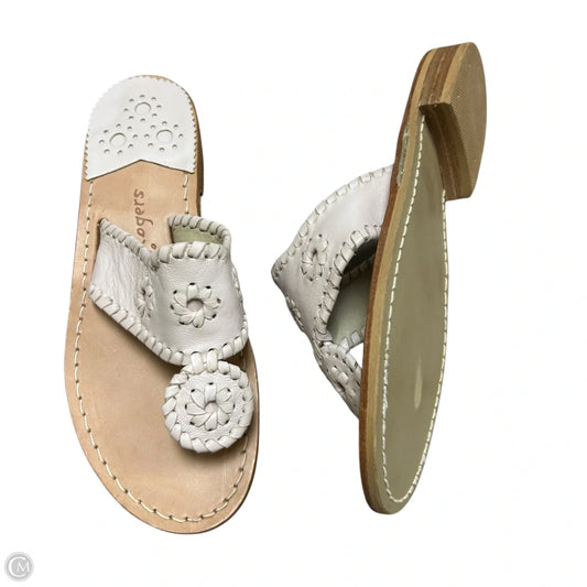 Sandals Flats By Jack Rogers In Pink, Size: 7