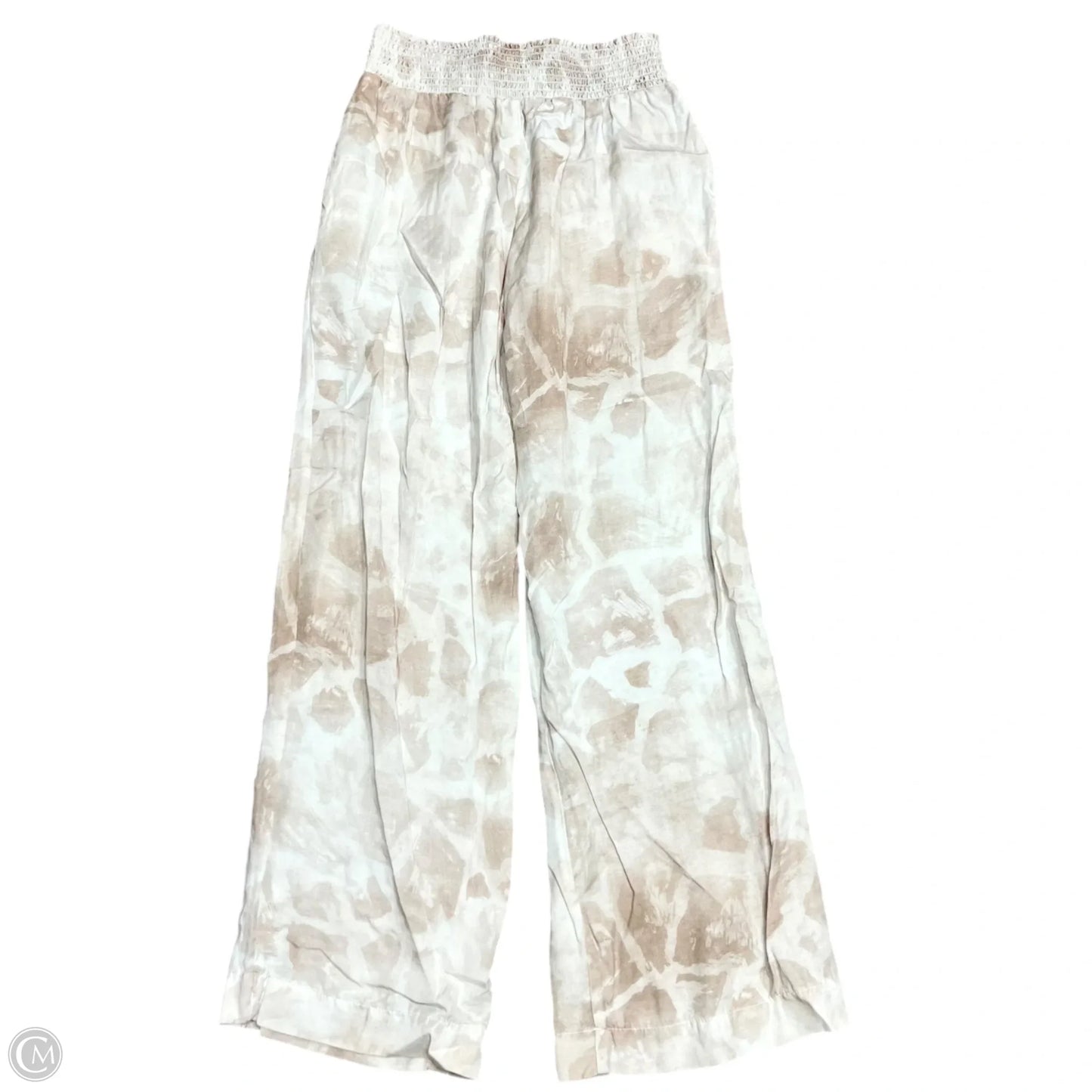 Pants Wide Leg By Cloth & Stone In Cream & White, Size: S
