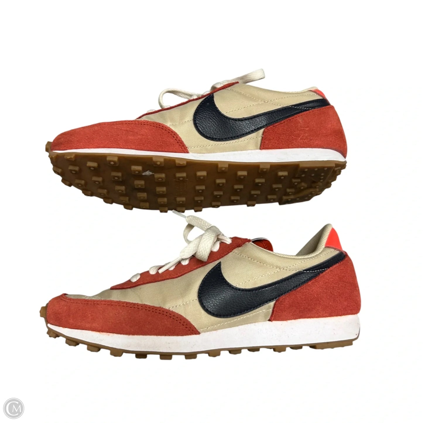 Shoes Sneakers By Nike In Cream & Red, Size: 7