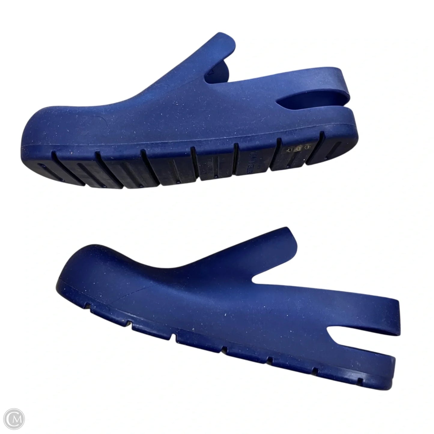 Shoes Luxury Designer By Bottega Veneta In Blue, Size: 6.5