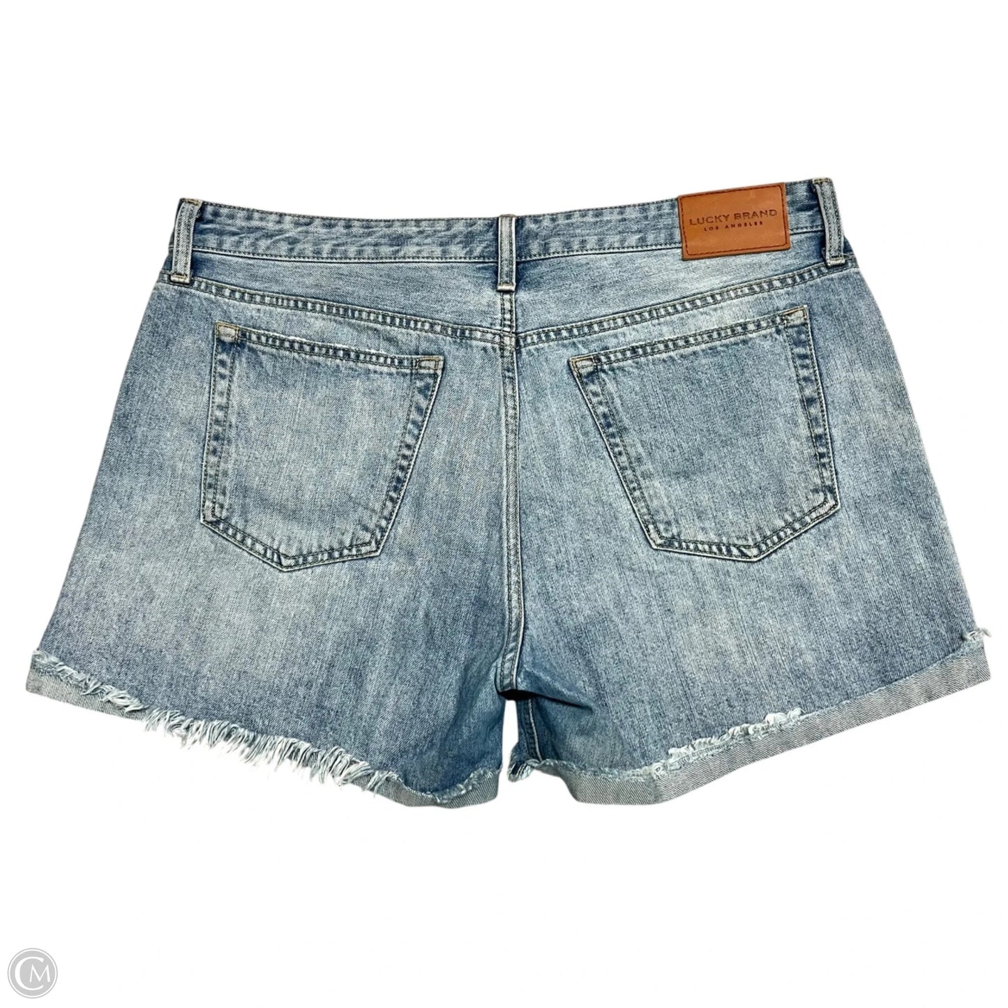 Shorts By Lucky Brand In Blue Denim, Size: 12