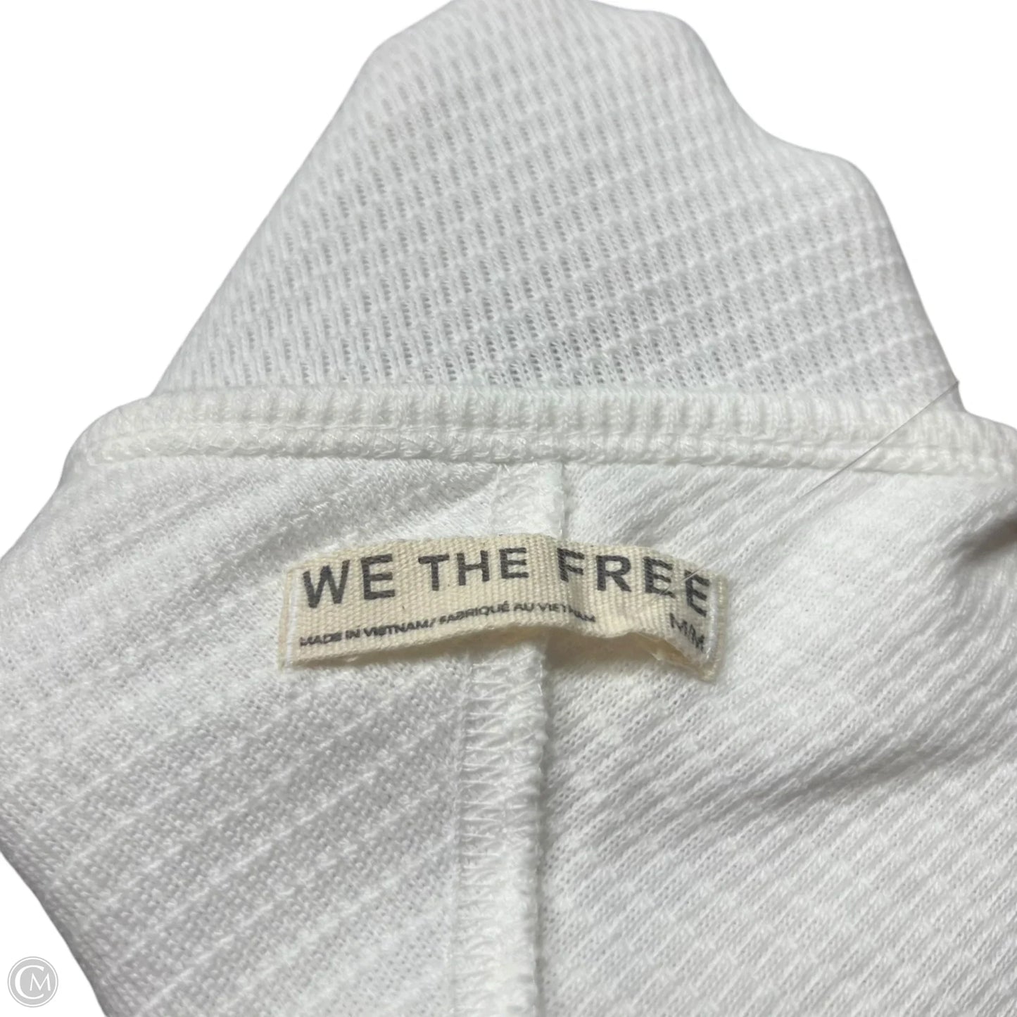 Top Long Sleeve By We The Free In Cream, Size: M