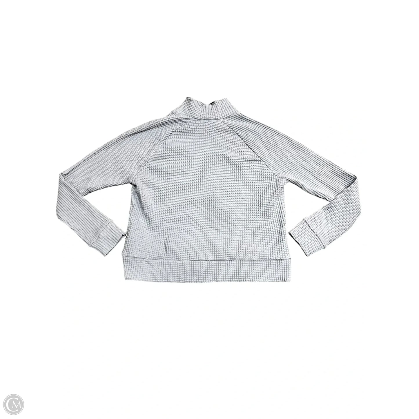 Athletic Sweatshirt Collar By The North Face In Grey, Size: M