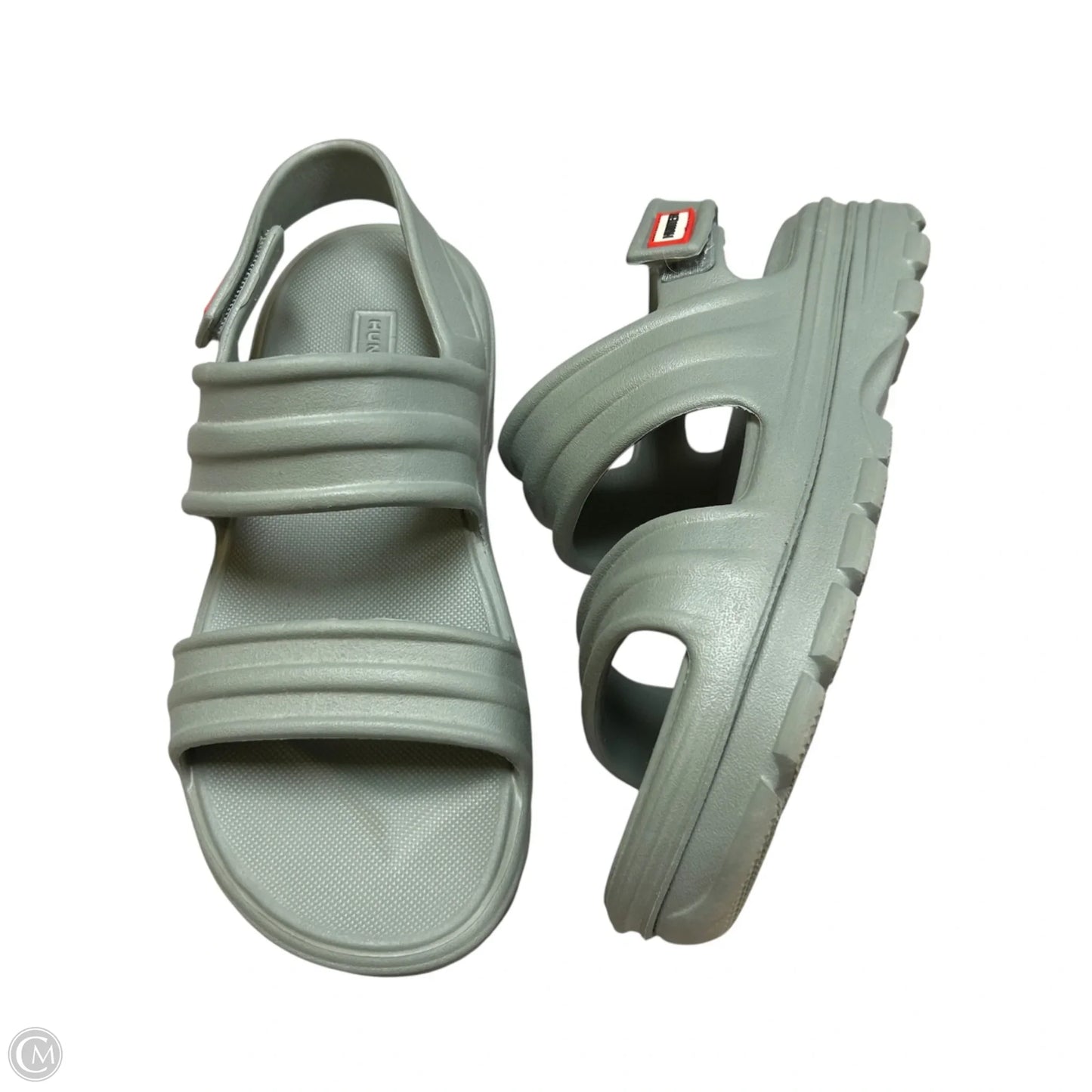 Sandals Flats By Hunter In Green, Size: 6