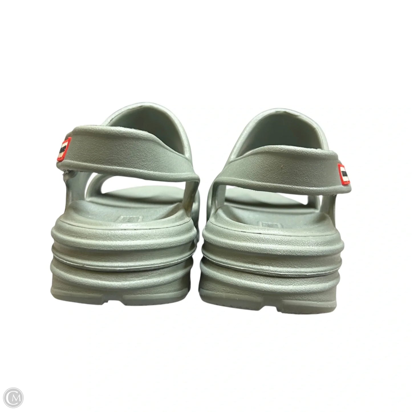 Sandals Flats By Hunter In Green, Size: 6