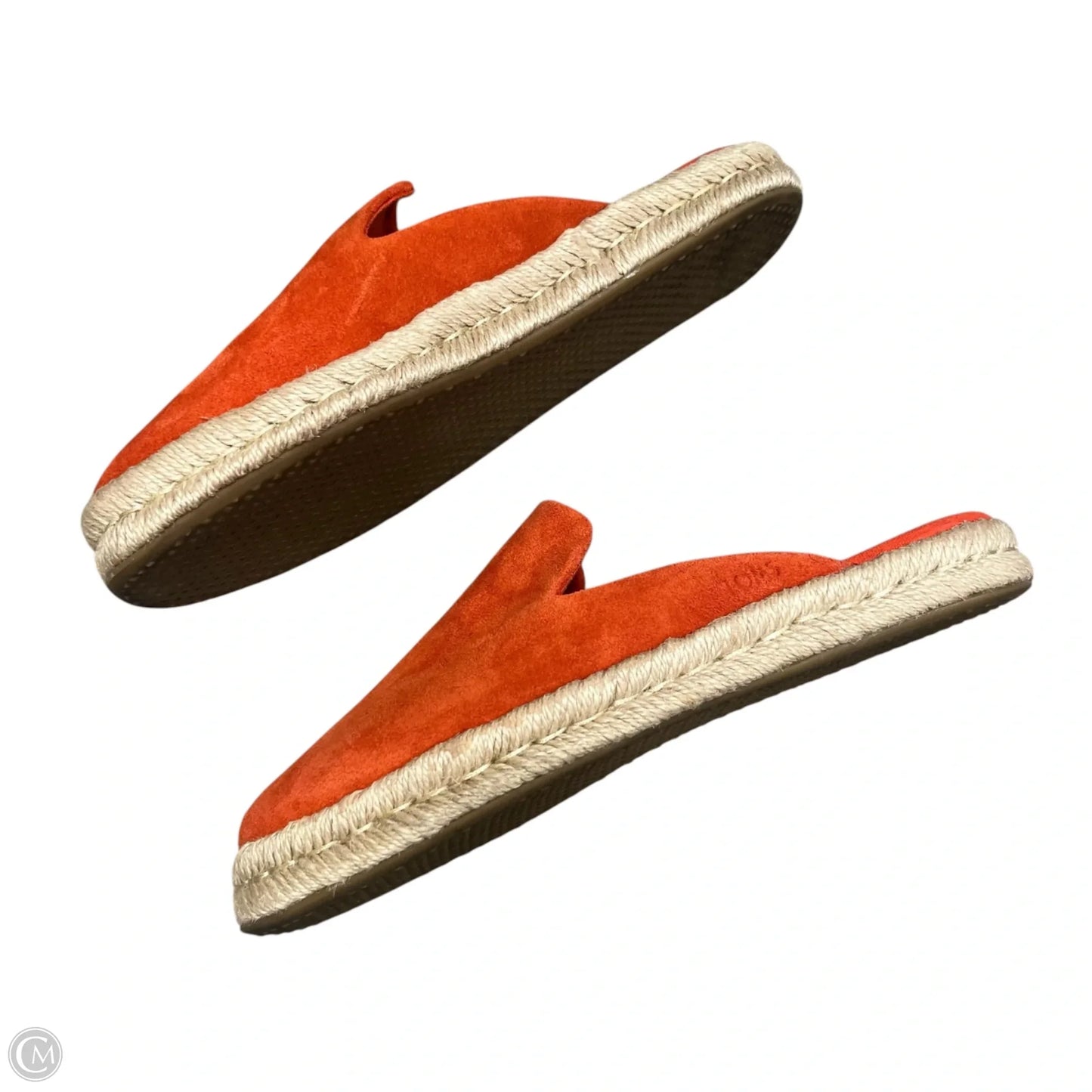 Shoes Flats By Toms In Orange, Size: 6