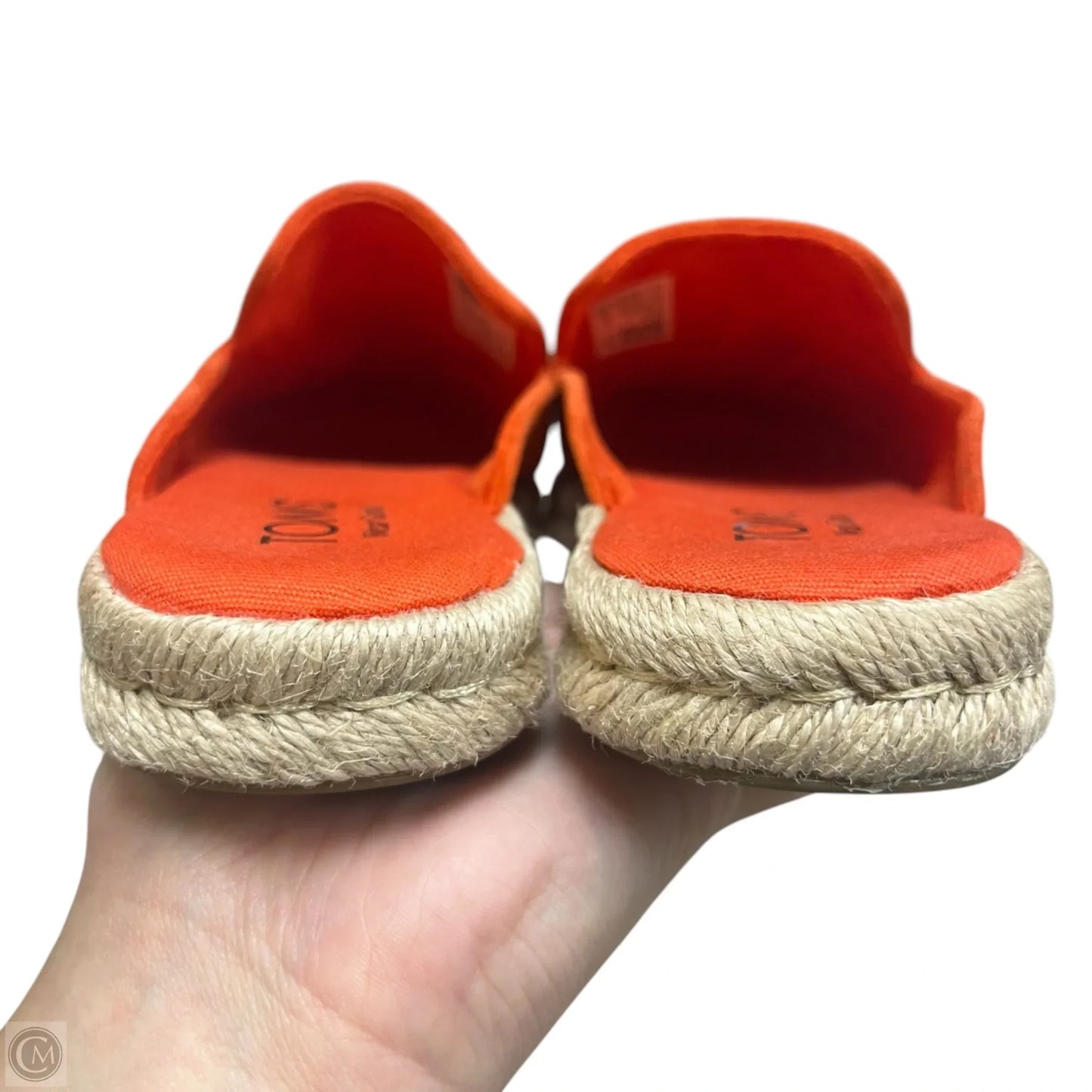 Shoes Flats By Toms In Orange, Size: 6