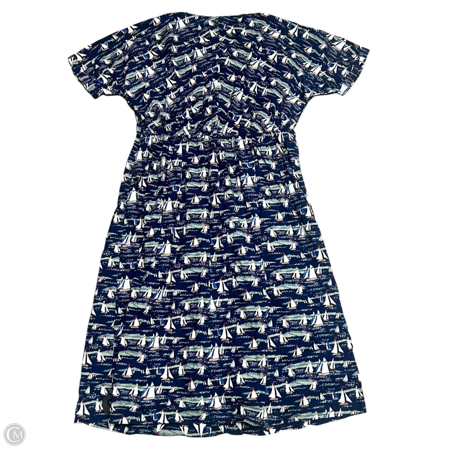 Dress Casual Maxi By Seasalt Cornwall In Blue, Size: Xl