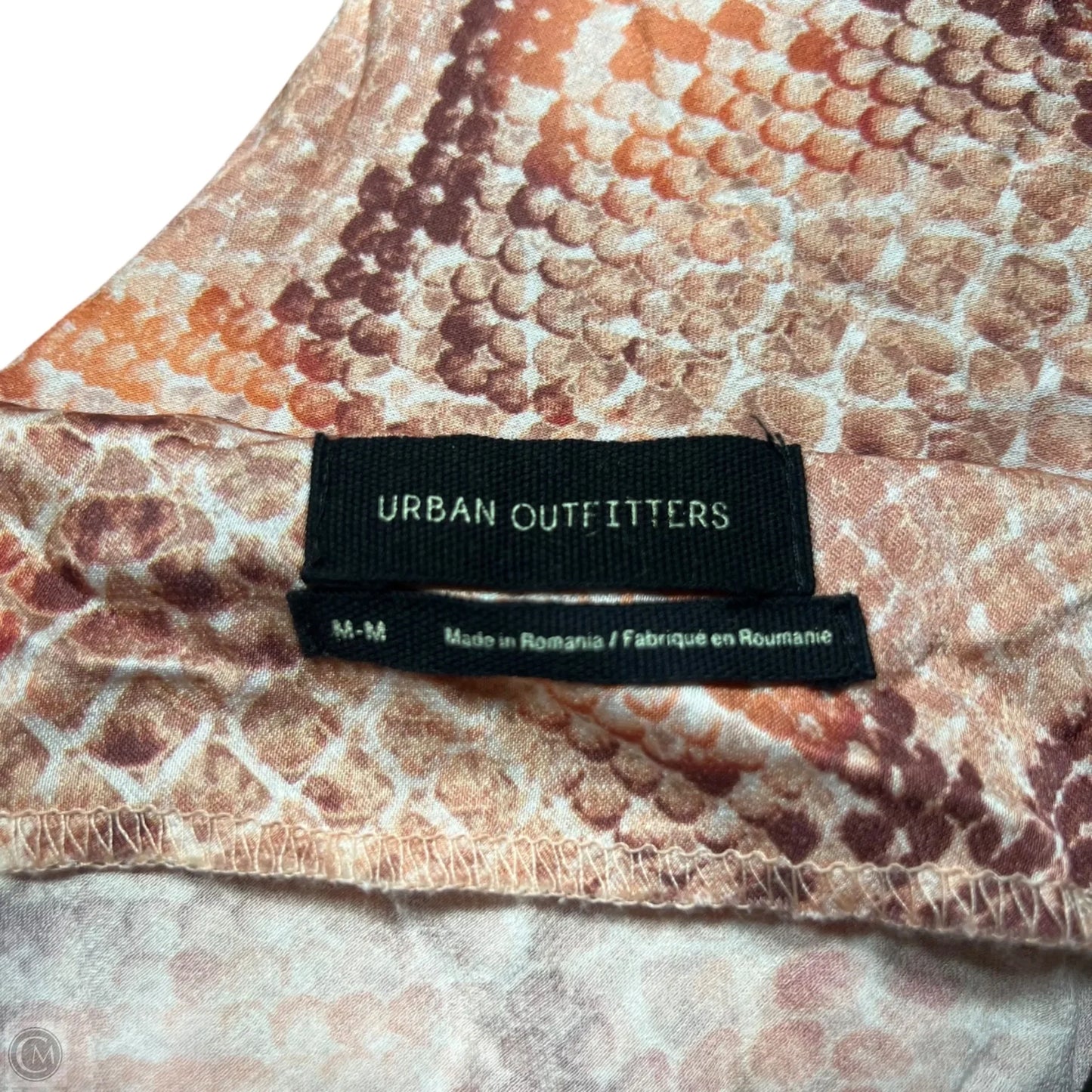 Skirt Maxi By Urban Outfitters In Snakeskin Print, Size: 8