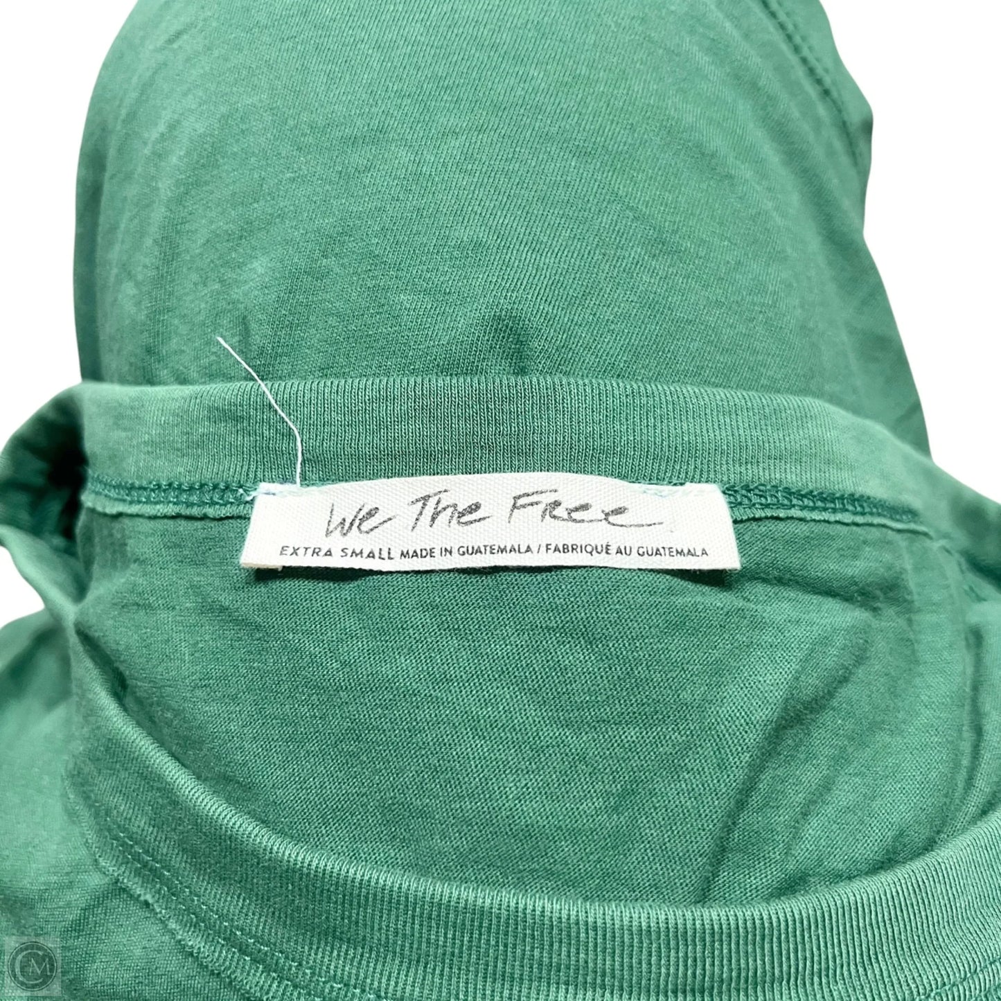 Top Short Sleeve By We The Free In Green, Size: Xs