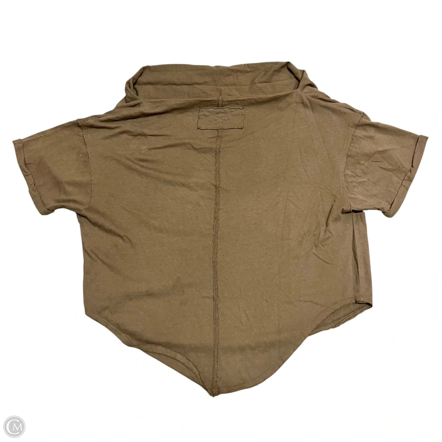 Top Short Sleeve By We The Free In Brown, Size: Xs