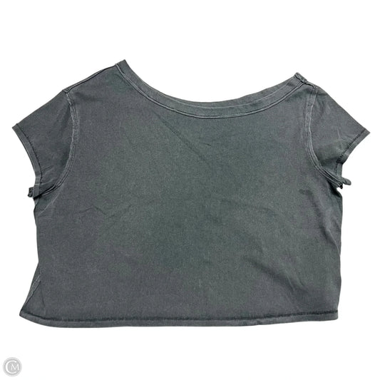 Top Short Sleeve By We The Free In Grey, Size: Xs