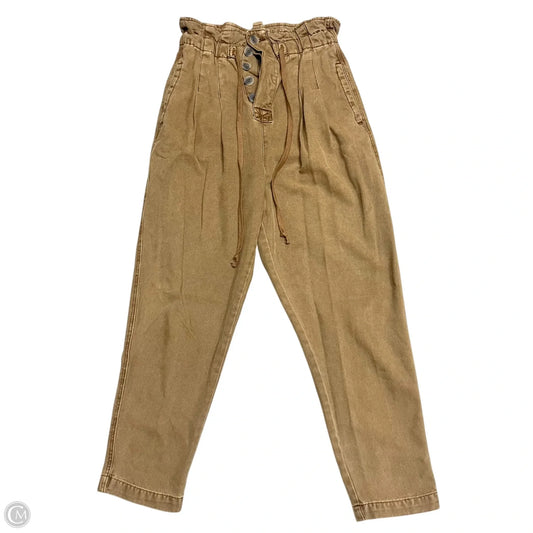 Pants Cargo & Utility By Free People In Tan Denim, Size: 0