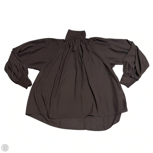 Top Long Sleeve By Madewell In Brown, Size: Xs