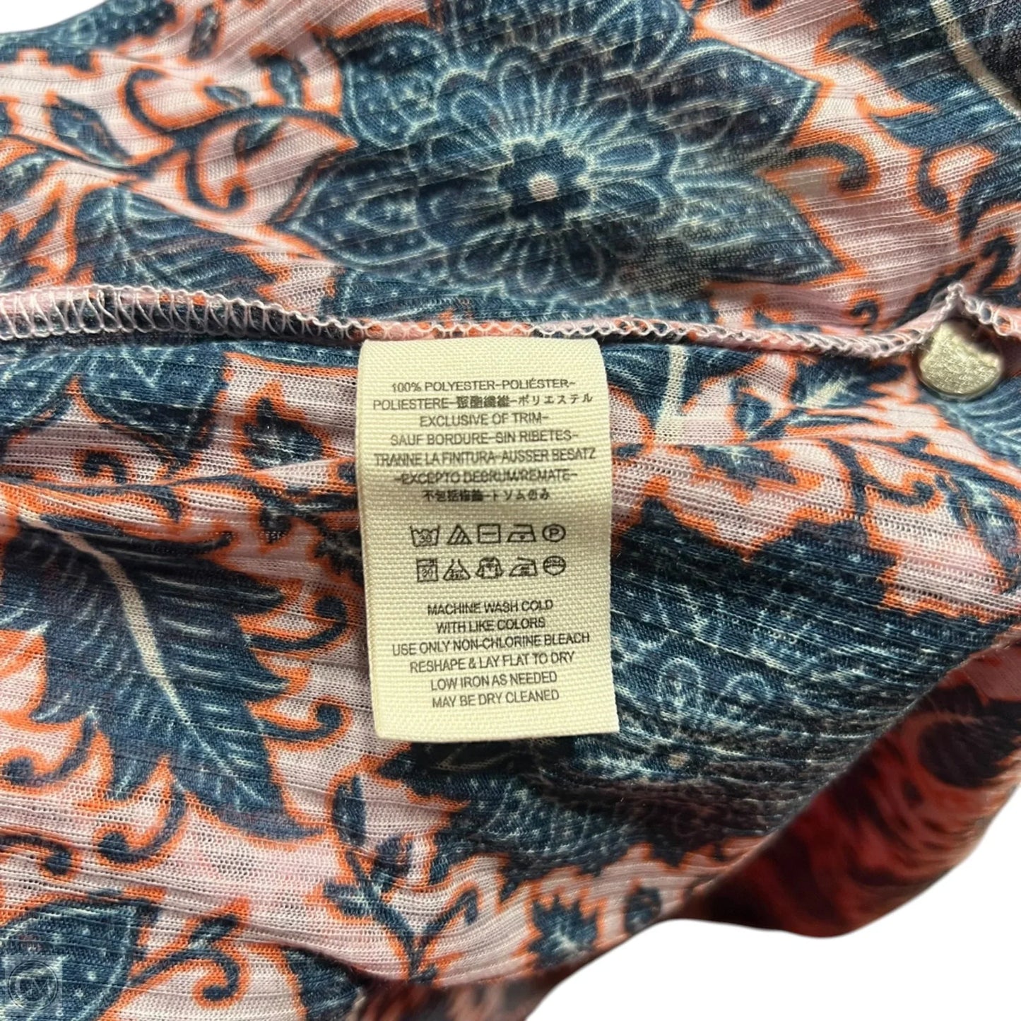 Dress Casual Short By Free People In Blue & Pink, Size: Xs