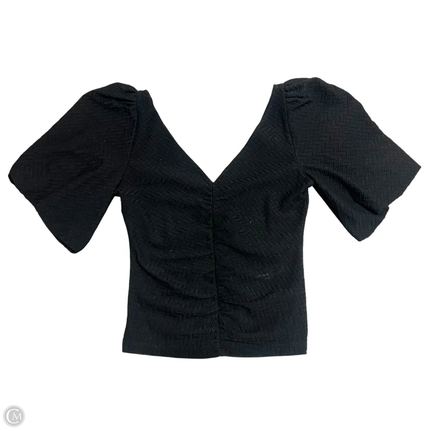 Top Short Sleeve By Free People In Black, Size: S