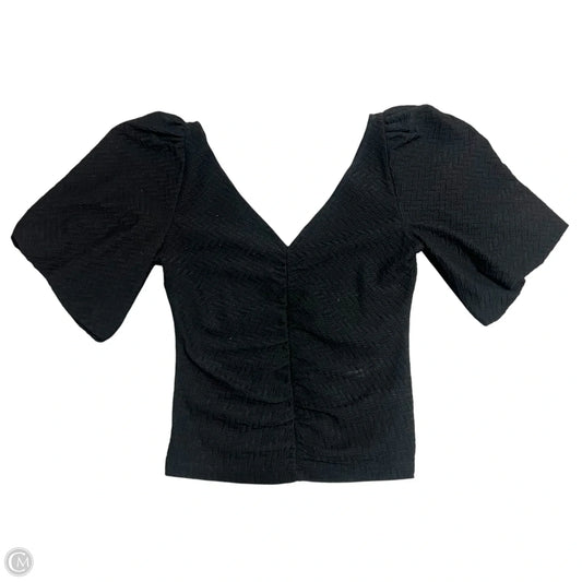 Top Short Sleeve By Free People In Black, Size: S