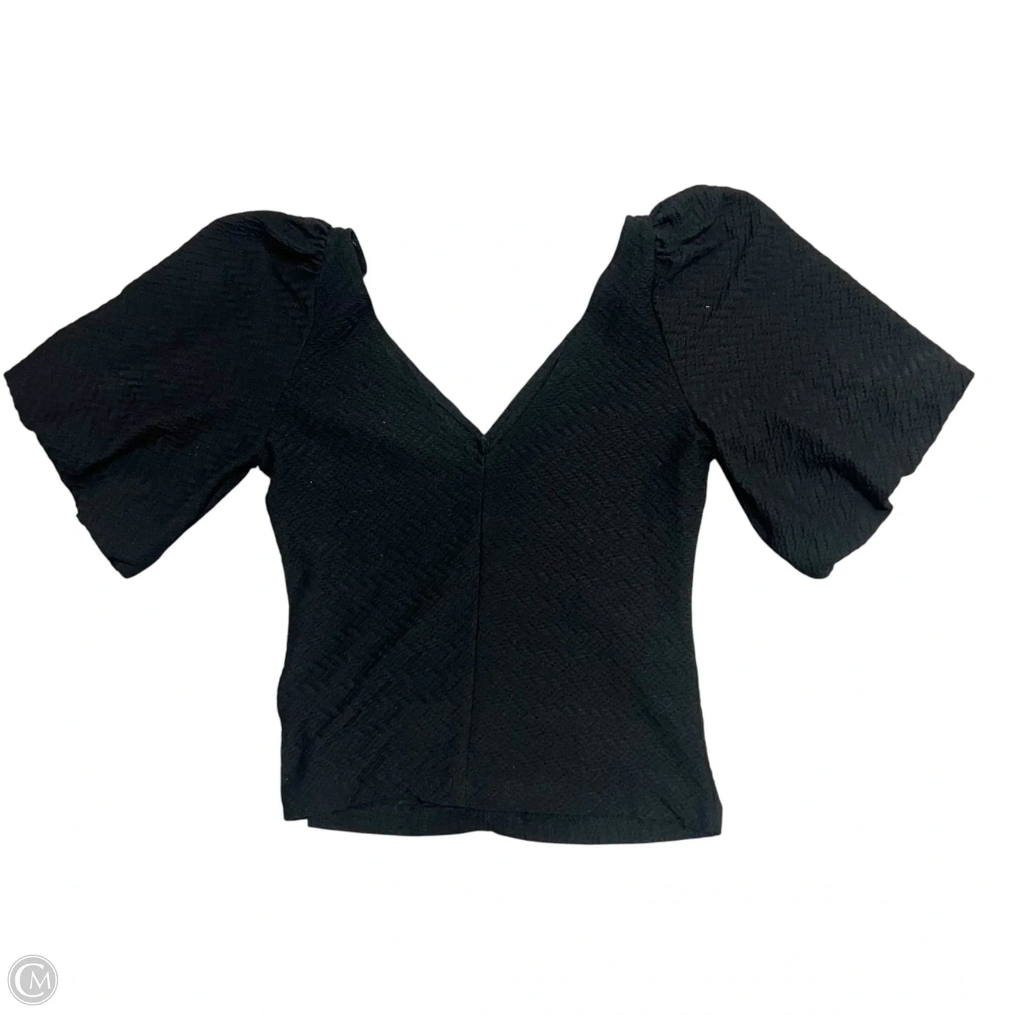 Top Short Sleeve By Free People In Black, Size: S