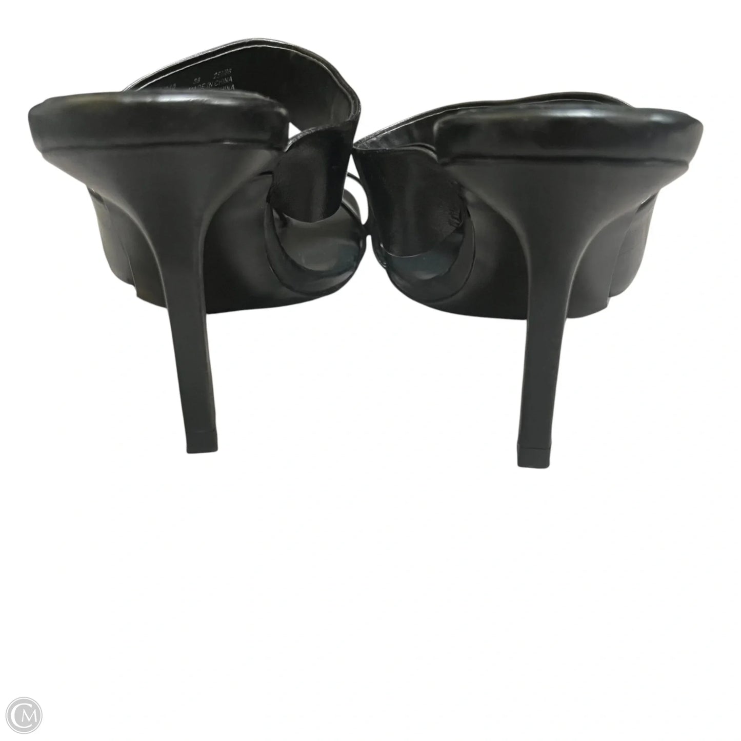 Sandals Heels Kitten By Zara In Black, Size: 8.5