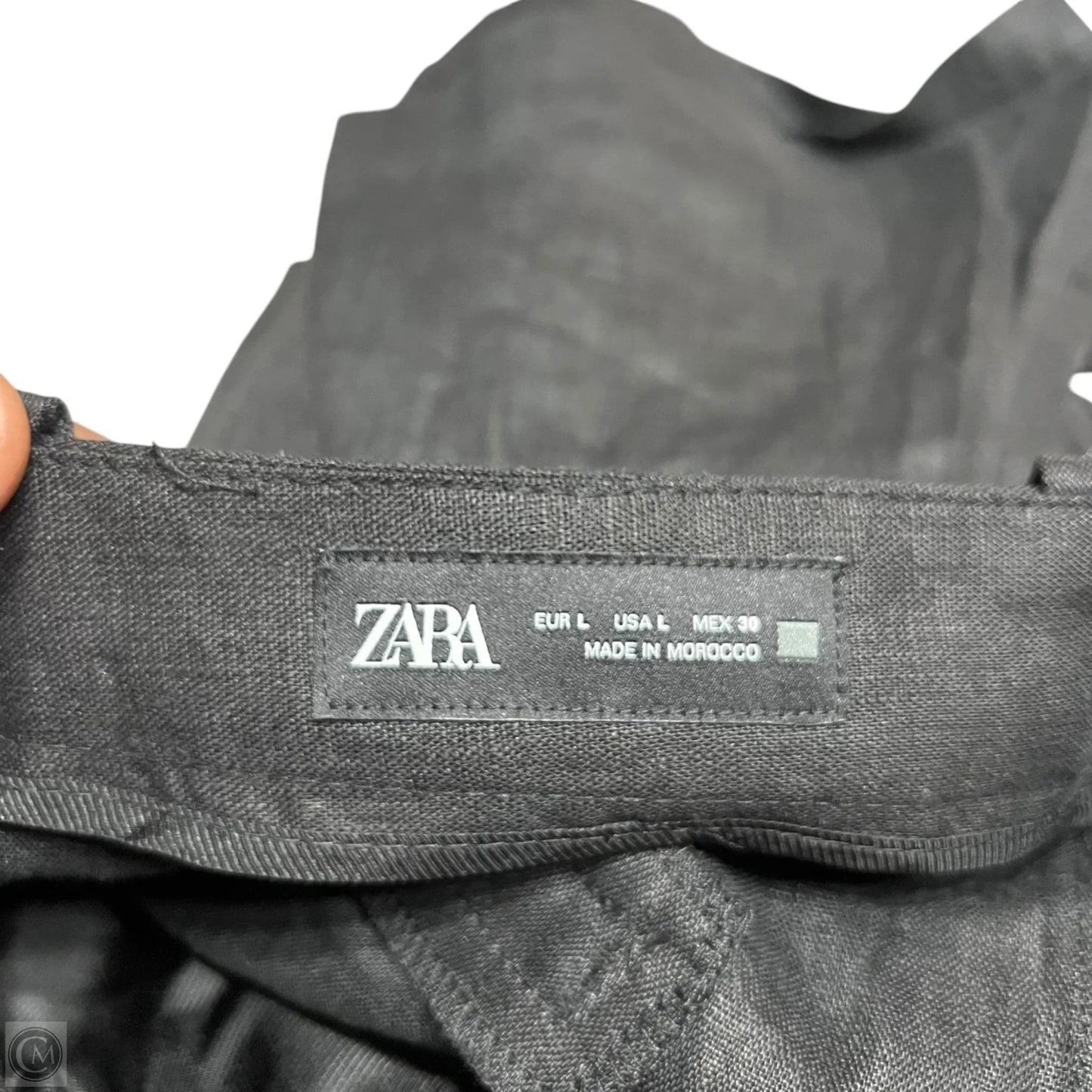 Shorts By Zara In Black, Size: 12