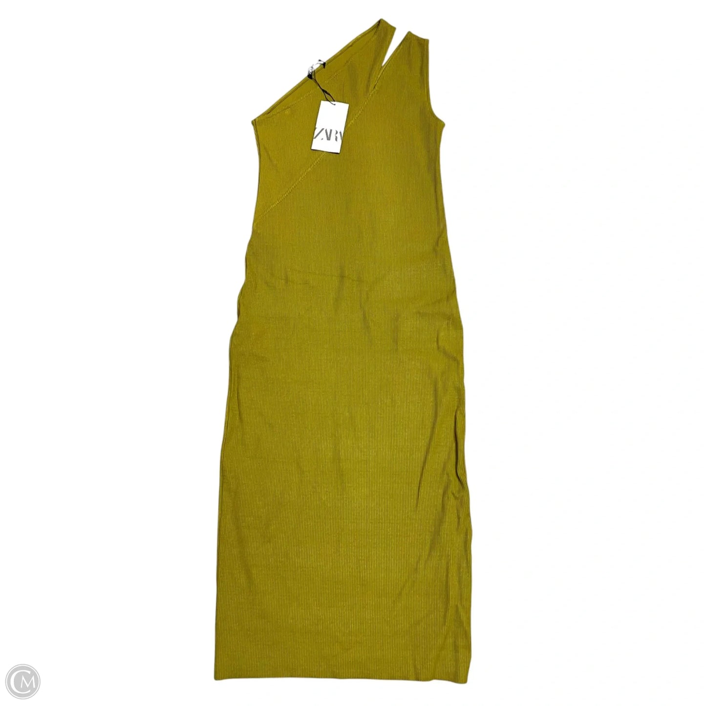 Dress Casual Maxi By Zara In Green, Size: L