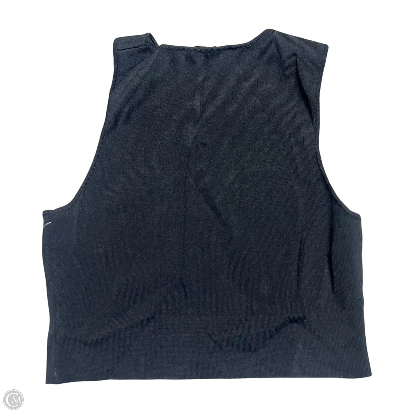 Top Sleeveless By Zara In Black, Size: L