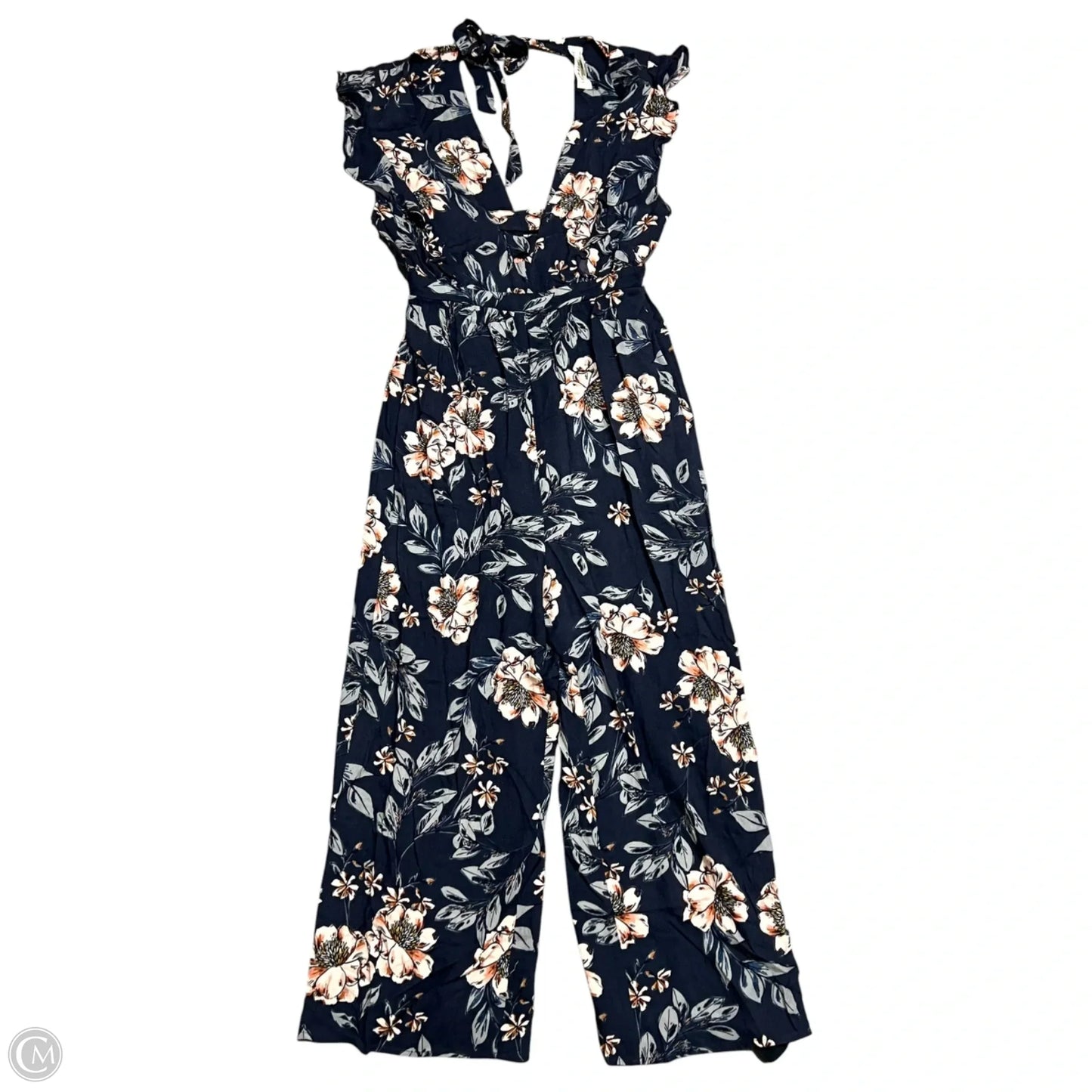 Jumpsuit By Saltwater Luxe In Grey & Pink, Size: Xs
