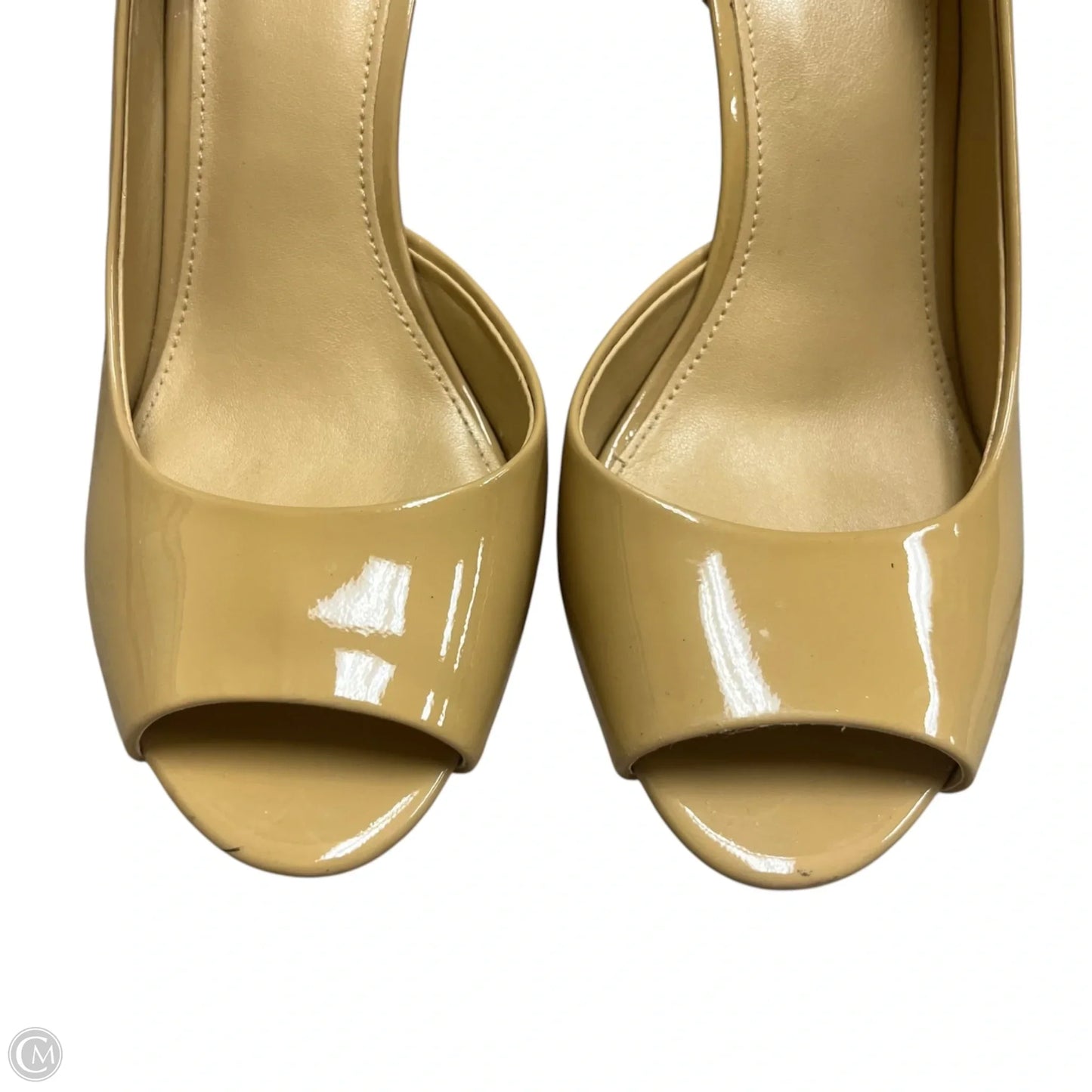 Sandals Heels Stiletto By Michael By Michael Kors In Tan, Size: 7