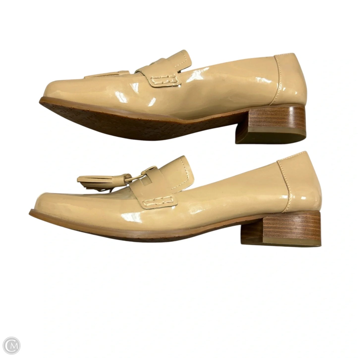 Shoes Heels Platform By Tahari In Tan, Size: 7.5